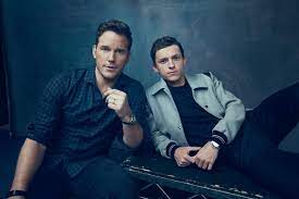 Chris pratt and tom holland are having fun making little sushi! Onward Chris Pratt And Tom Holland On Marvel Family Brotherly Love