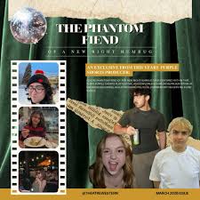 🪩 THE PHANTOM FIEND OF A NEW RIGHT HUMBUG🪩 This new issue just in! ⭐️Come  see this amazing purple short this Thursday and Saturday at TAP Centre for  Creativity