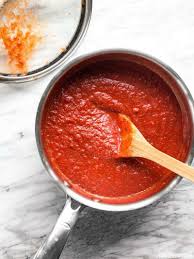 It started with the concentrated tomato sauce being spread on boards and then dried to form the paste. Thick Rich Homemade Pizza Sauce Recipe Budget Bytes