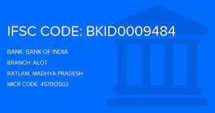 Total area of alot is 529 km² including 526.15 km² rural area and 2.78 km² urban area. Bank Of India Boi Alot Branch Ratlam Ifsc Code Bkid0009484 Branch Code 9484