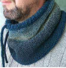 It's made in ribbing pattern so it is stretchy to fit a wider range of sizes. 46 Ideas For Knitting Patterns For Men Scarf Neck Warmer