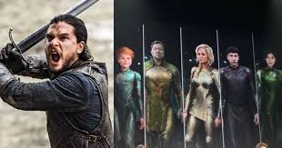 But he does have a connection to those immortal beings. Eternals Kit Harrington Cast As Black Knight Every Character Concept Art Revealed