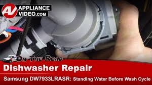 Samsung Dishwasher Not Finishing A Cycle Drain Pump Diagnostic Repair Youtube