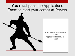 (2006) all individuals seeking a commercial pesticide applicator's license must take the general test. Get Your California Applicator S License