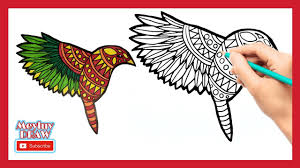 Layaknya ragam hias gajah, ragam hias garuda juga merupakan salah satu bentuk ragam hias fauna atau hewan. Menggambar Mudah Motif Batik Burung Ornamen Burung Ragam Hias Fauna Burung Youtube