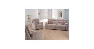 Back is removable for transportation. La Z Boy Anna 3 Seater Fabric Sofa The Place For Homes