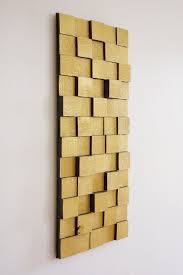 Gold Wall Art Modern Home Decor Mcm Wall Art Sculptural Wood Wall Art Modern Wall Decor Wood Wall Art Recta Gold Wall Art Mcm Wall Art Wall Sculpture Art
