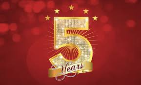 Happy five year anniversary to the love of my life. Five Year Anniversary Celebration