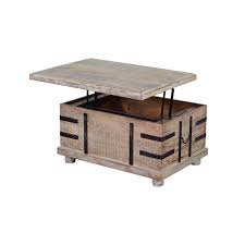 Rejuvenate your living space decor setting and enjoy your scrumptious evening snacks and coffee on this coveted coffee table which will be the talk of the town in your convivial gathering. Farmhouse Mango Wood Lift Top Storage Coffee Table With Metal Inlays Brown And Black Overstock 32026622