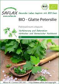 Chop or shred it and mix with butter to melt over fish or to. Glatte Petersilie Bio Petersiliensamen Von Saflax Samenhaus Samen Samereien