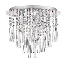 The best online lighting store. Quoizel Pcte1616c Polished Chrome Tower 5 Light 16 Wide Flush Mount Ceiling Fixture Lightingshowplace Com