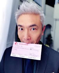 I just wrote a cheque of $100 million to myself! In character as Peter Tay  of course! Oh well, if only this can happen in real life, ownself pay  ownself millions. Shiok