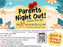 Summer Kick-Off Game Night!