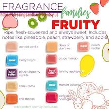 Scentsy Fruity Fragrance Family Scents Are Ripe Fresh Squeezed Always Sweet Love Fresh Fruit Scentsy Fragrance Fruity Scentsy