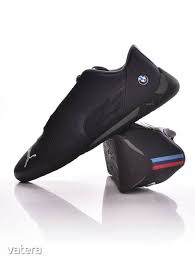 Puma Kamasz fiú Utcai cipő, Fekete BMW MMS R-Cat JR, 306531_____0001 -  Gyerek, kamasz sportcipők, edzőcipők
