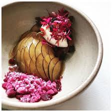 568 Likes 1 Comments Four Food Lifestyle Four Magazine On Instagram Pickled Plums Christmas Tea Purple Shiso Stunning Dish By Andrechiang S Cuisine