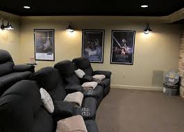 Find wall sconces at wayfair. Barn Wall Sconces Add Dramatic Glow To Family S Home Theater Inspiration Barn Light Electric