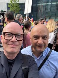 It was an honour to welcome the Serbian students who ran from Novi Sad to  Brussels to make their voices heard. They are demanding justice for the 16  lives lost & an