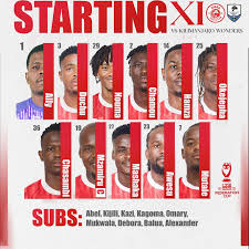 Kikosi cha leo Cha Simba Dhidi ya Kilimanjaro . #CRDBBankFederationCup  #WenyeNchi #NguvuMoja