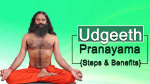 Udgeeth pranayama or om chanting can connect your body with your divine energy. Udgeeth Pranayama Steps Benefits Swami Ramdev Youtube