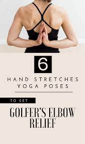 Check spelling or type a new query. 5 Hand Stretches Yoga Poses To Get Golfer S Elbow Relief Golfers Elbow Golfers Elbow Exercises Yoga For Golfers