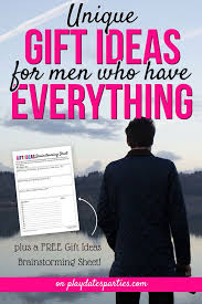 Unique Birthday Gift For Boyfriend Who Has Everything 9 Unique Gifts For Men Who Have Everything Boyfriend Gifts Best Boyfriend Gifts Birthday Gifts For Best Friend
