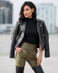 Leatherstreetstyle Mode Fur Frauen Mode Frau