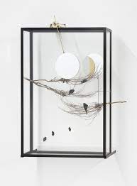 Available for sale from sean kelly gallery, rebecca horn, mirrored moon (2017), butterfly, electronic motor, black painted paper, glass funnel, gold leaf, … Rebecca Horn Passing The Moon Of Evidence Ii 2017 Available For Sale Artsy