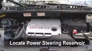 ··· new power steering pump for toyota avalon camry highlander sienna lexus rx es. Check Power Steering Level Toyota Sienna 2004 2010 2006 Toyota Sienna Le 3 3l V6