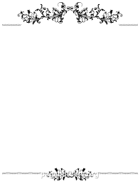 Printable Flourish Border Use The Border In Microsoft Word Or Other Programs For Creating Flyers Invi Flourish Border Border Template Clip Art Frames Borders
