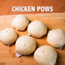 Trini Chicken Pows Chinese Steamed Buns Recipe Chinese Steam Bun Recipe Bun Recipe Steam Buns Recipe