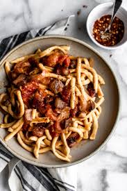 Have you made this yet? Bucatini All Amatriciana Cooking With Cocktail Rings