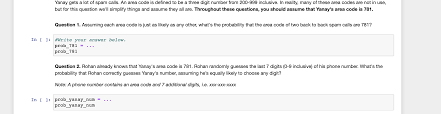 Area code 781 serves the state of massachusetts. Yanay Gets A Lot Of Spam Calls An Area Code Is Chegg Com