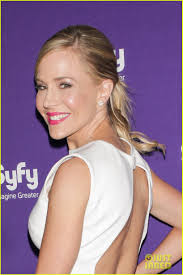 Julie Benz & Sam Witwer: Syfy Upfront 2013!: Photo 2847280