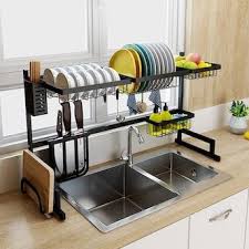 Emoderndecor 12 Piece Kitchen Sink Accessory Kit Lowes Com In 2020 Kitchen Rack Kitchen Remodel Small Kitchen