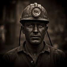 Beneath the earth, where sunlight never reaches, he toils in silence and  shadows.