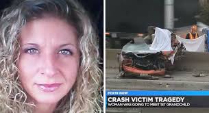 A woman has been killed after being struck by a car and dragged for 100 feet in the parking deck of a hospital. 37 Year Old Woman Passed Away In Car Crash While Heading To Hospital To See Her First Grandchild Small Joys
