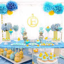 Ideas For A Rubber Ducky Baby Shower Dessert Table Fiesta Baby Showers De Patito Boy Baby Shower Ideas Pasteles De Baby Shower