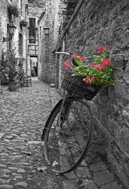 Black And White Bike Color Pin By Pamela Sada On Flower Child In Me Splash Photography Color Splash Black White Pictures