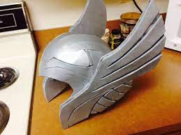 Thor Foam Helmet Viking Helmet Thor Birthday Foam Armor