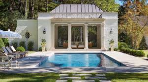 Brick Basics Marie Flanigan Interiors Pool Houses Pool Patio Prefab Pool House