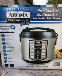Aroma Professional Plus Rice Cooker Mult In 2021 Rice Cooker Cooker Rice Cooker Recipes