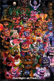Ultimate Group Five Nights At Freddy S Poster Buy Online Head On Down For Some Seriou Desenhos Assustadores Papel De Parede Terror O Pesadelo Antes Do Natal