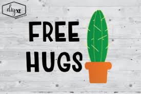 Free icons of cactus in various design styles for web, mobile, and graphic design projects. Free Hugs Graphic By Sheryl Holst Creative Fabrica