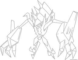 Drawing pokemon legendary coloring pages 73 with additional images. Necrozma Sl Pokemon Legendary Generation 7 Coloring Pages Printable