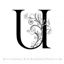 Below is a discussion in more detail about fancy letter generators which you can easily get . Buchstabe Letter U Stylish Alphabets Lettering Design Lettering Alphabet