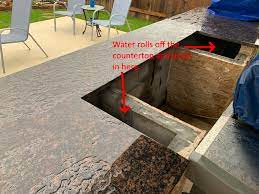 My husband and i are about to tackle our first construction project.an outdoor kitchen. Lh Renovations Did A Great Job To Fix A Standing Water Problem For Our Outdoor Kitchen It Is Alive In The Lab