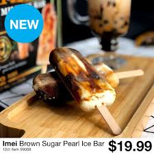 Costco Wholesale Australia It S New To Costco And It S Tea Licious Sweet And Creamy With Delightfully Chewy Boba Pearls Imei Brown Sugar Pearl Ice Bars Are Waiting For You In The Freezer