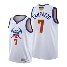 Denver nuggets guard facundo campazzo is stealing the show: Denver Nuggets Facundo Campazzo 2021 Nba Playoffs White Jersey