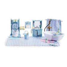 The perfect master bedroom set! Calico Critters Master Bathroom Set Educational Toys Planet